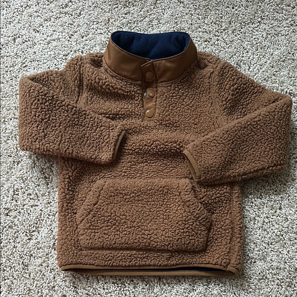 Carter's Brown Fleece Kids Hoodie